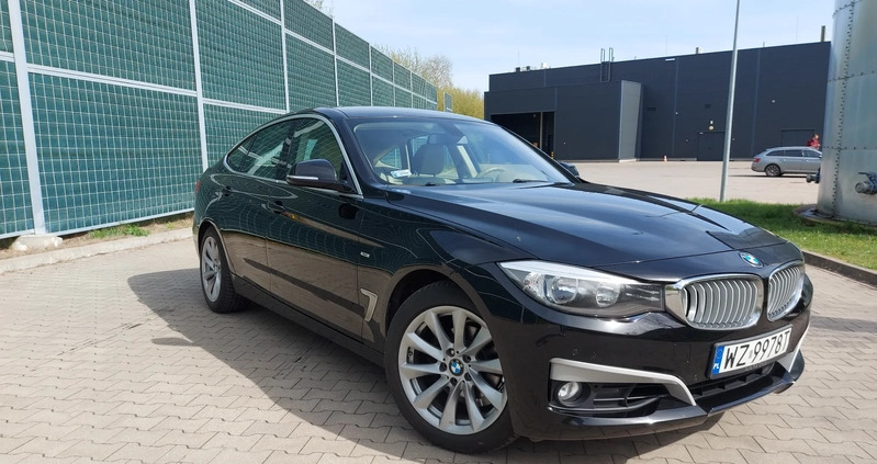 BMW Seria 3 cena 75500 przebieg: 184000, rok produkcji 2014 z Biała Rawska małe 46